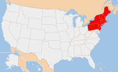 north-east Mapa